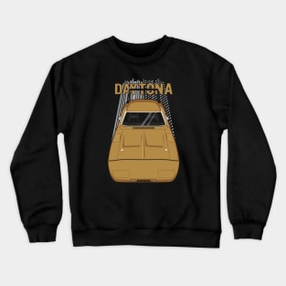 Dodge Charger Daytona 1969 - gold Crewneck Sweatshirt